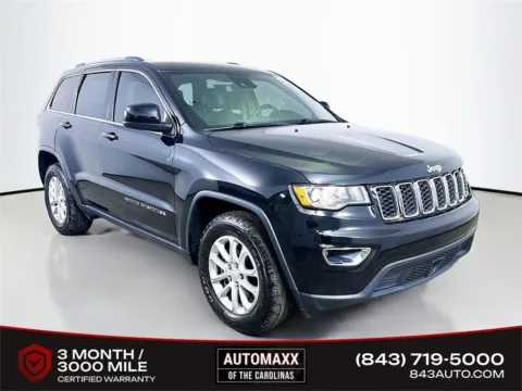 Black 2021 Jeep Grand Cherokee Laredo X for sale in Summerville, SC