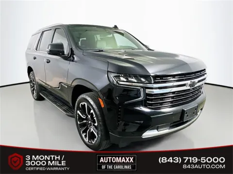 Black 2022 Chevrolet Tahoe LT for sale in Summerville, SC