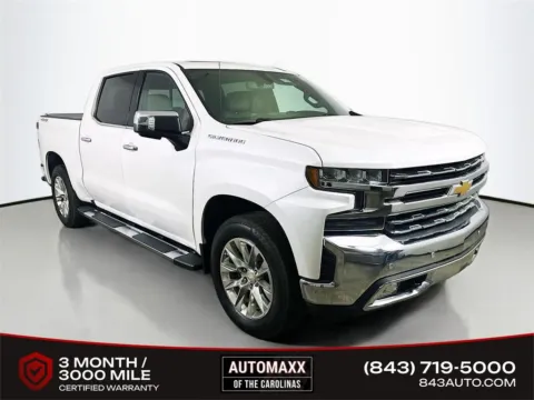 White 2019 Chevrolet Silverado 1500 LTZ for sale in Summerville, SC