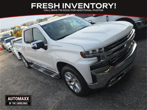 White 2019 Chevrolet Silverado 1500 LTZ for sale in Summerville, SC