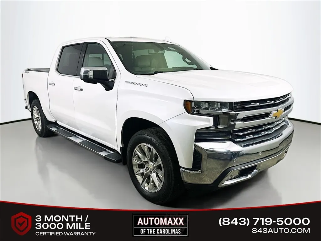 White 2019 Chevrolet Silverado 1500 LTZ for sale in Summerville, SC