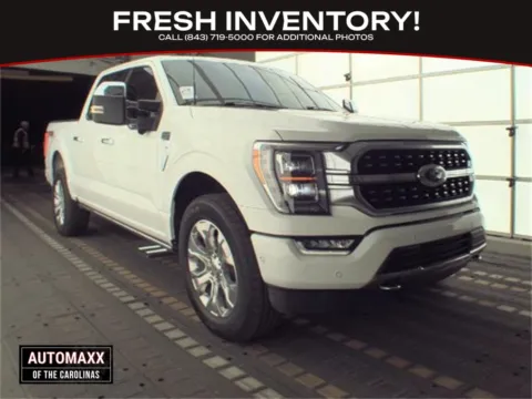 White 2022 Ford F-150 Platinum for sale in Summerville, SC