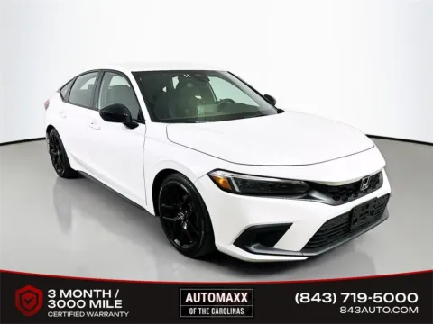 White 2024 Honda Civic Sport for sale in Summerville, SC