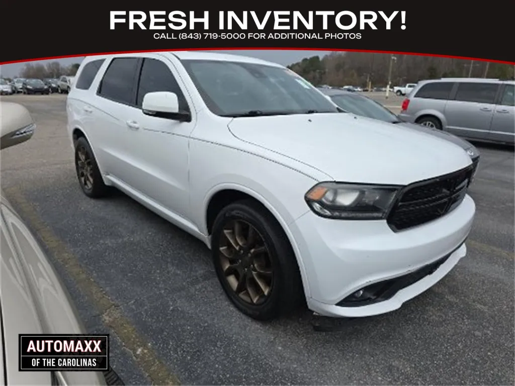 White 2017 Dodge Durango R/T for sale in Summerville, SC
