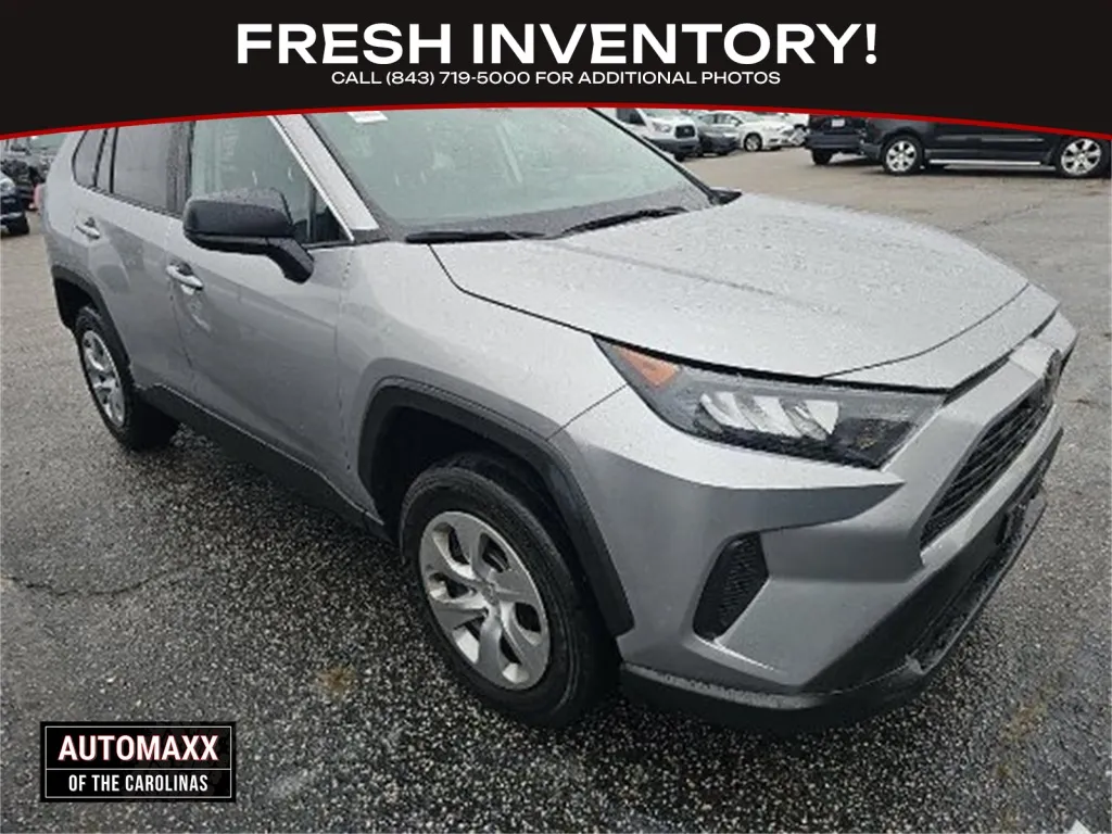 Silver 2021 Toyota RAV4 LE for sale in Summerville, SC