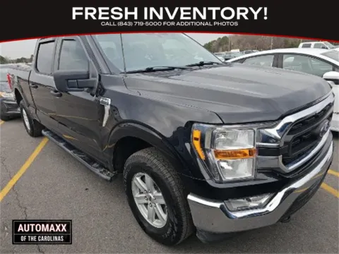 Black 2021 Ford F-150 XLT for sale in Summerville, SC
