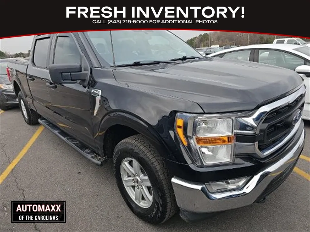 Black 2021 Ford F-150 XLT for sale in Summerville, SC