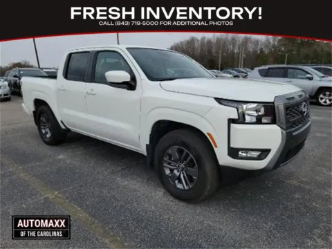 White 2025 Nissan Frontier SV for sale in Summerville, SC