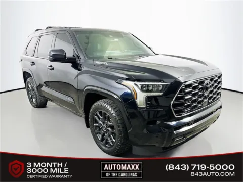 Black 2024 Toyota Sequoia Platinum for sale in Summerville, SC