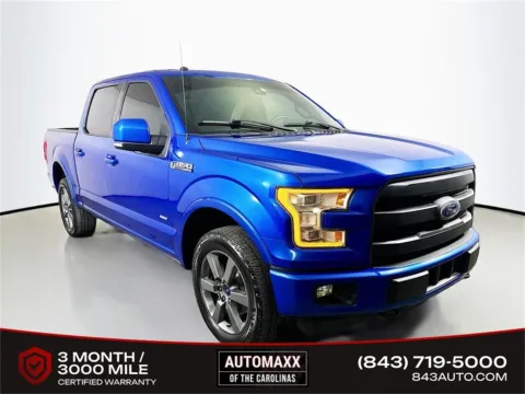 Blue 2016 Ford F-150 Lariat for sale in Summerville, SC