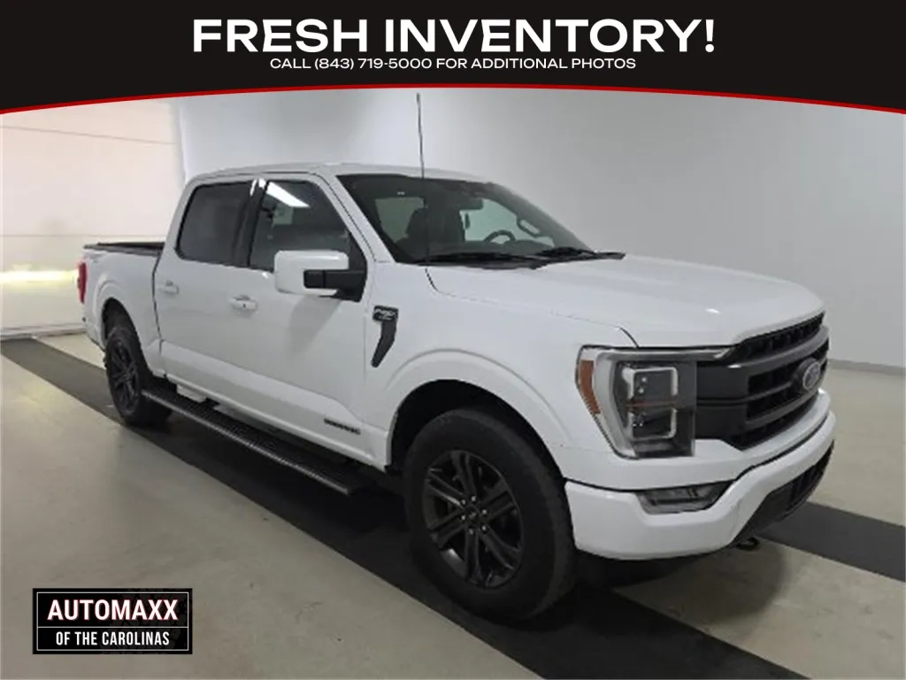 White 2021 Ford F-150 Lariat for sale in Summerville, SC
