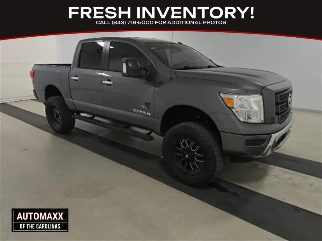 Gray 2021 Nissan Titan SV for sale in Summerville, SC