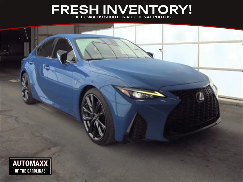 Blue 2022 Lexus IS 350 F SPORT for sale in Summerville, SC