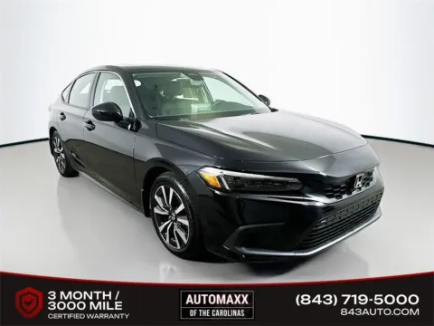 Black 2024 Honda Civic EX-L for sale in Summerville, SC