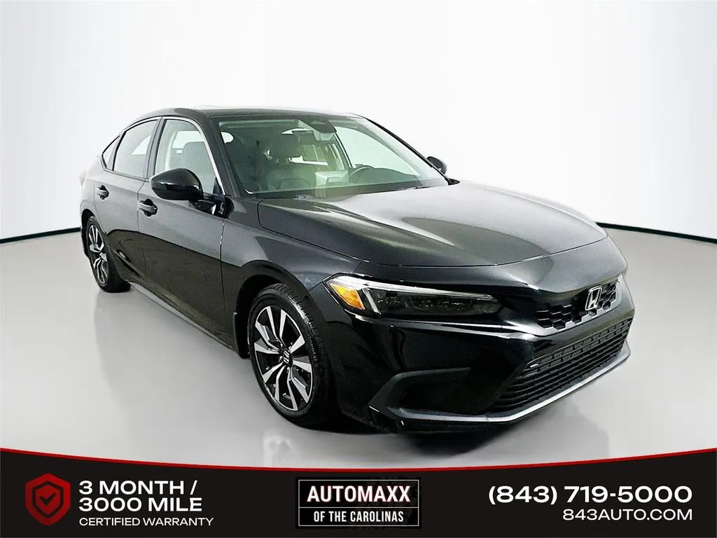 Black 2024 Honda Civic EX-L for sale in Summerville, SC