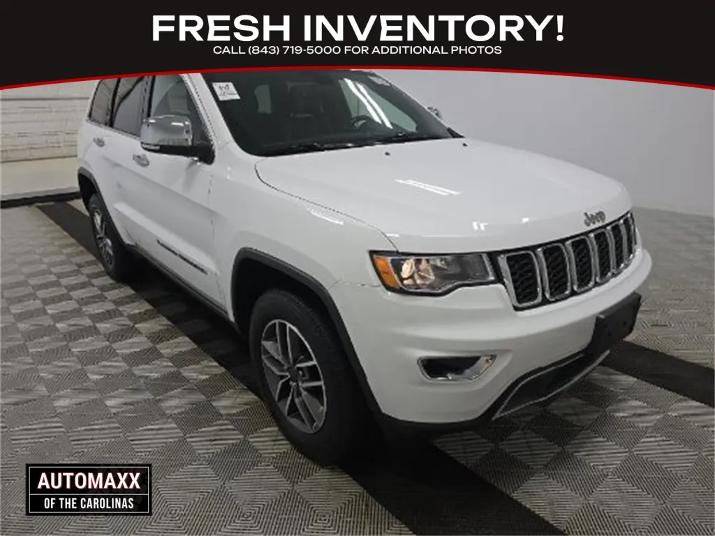 White 2022 Jeep Grand Cherokee WK Limited for sale in Summerville, SC