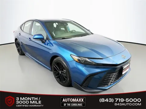 Black 2025 Toyota Camry SE for sale in Summerville, SC
