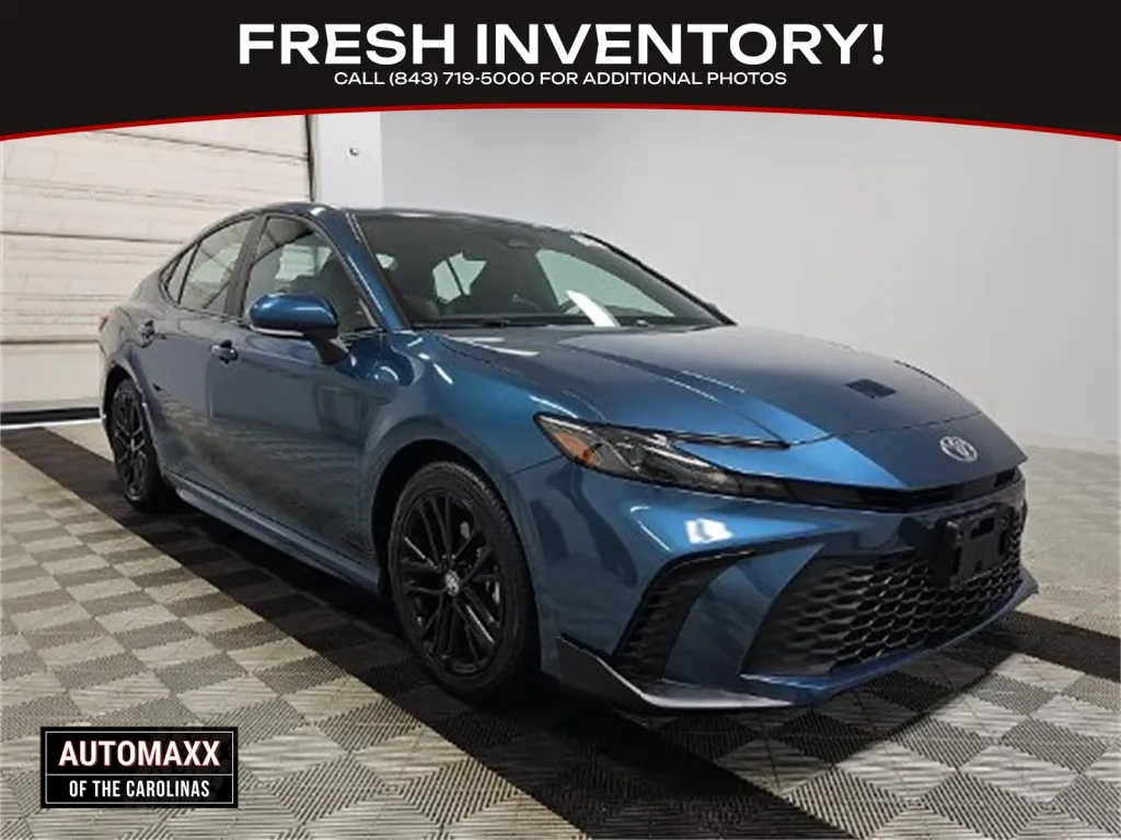Blue 2025 Toyota Camry SE for sale in Summerville, SC