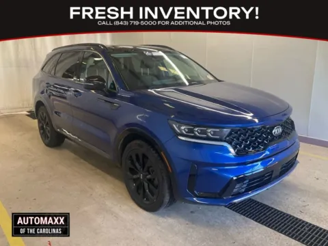 Blue 2021 Kia Sorento SX for sale in Summerville, SC