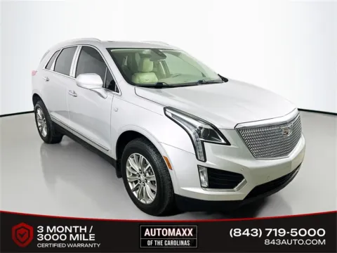 Silver 2017 Cadillac XT5 Luxury for sale in Summerville, SC