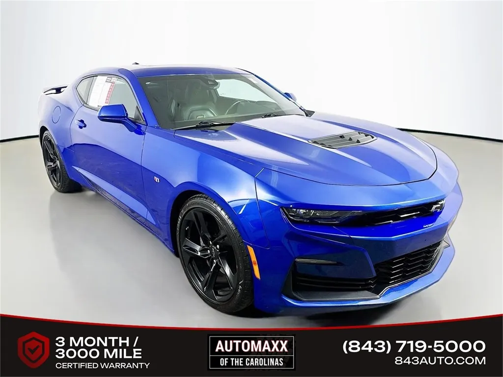 Blue 2021 Chevrolet Camaro SS for sale in Summerville, SC