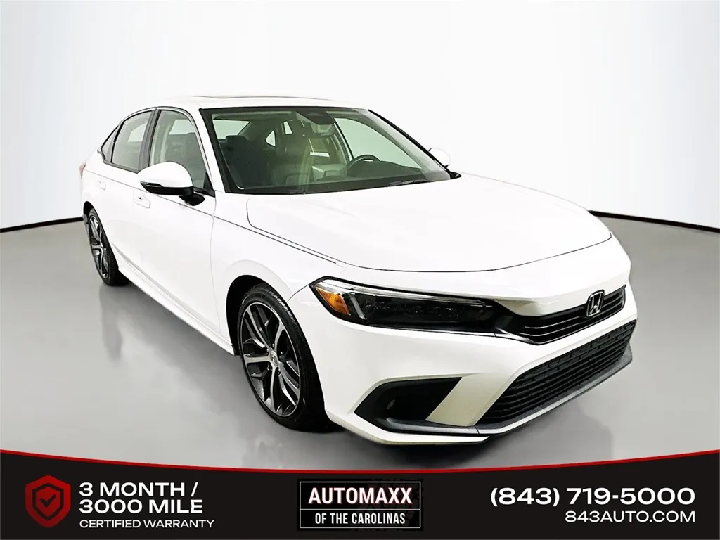 White 2023 Honda Civic Touring for sale in Summerville, SC
