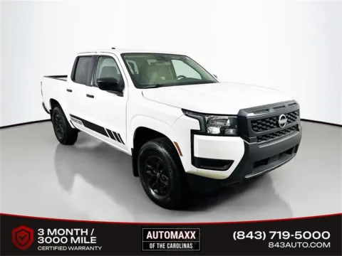 White 2025 Nissan Frontier S for sale in Summerville, SC