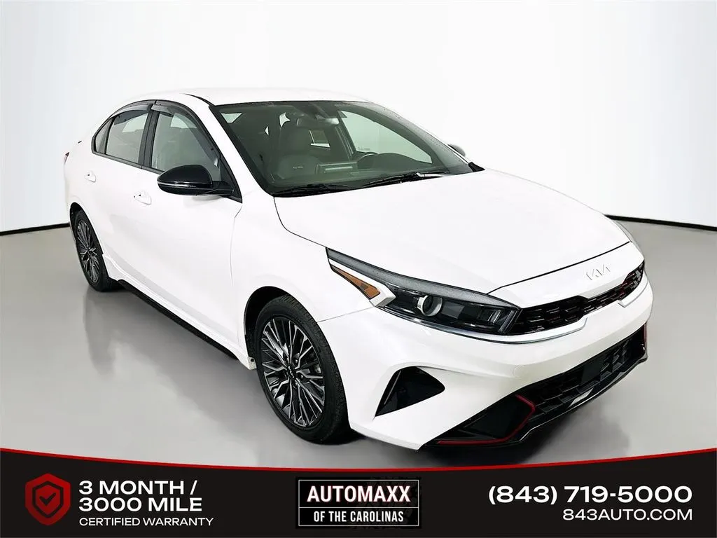 White 2024 Kia Forte GT-Line for sale in Summerville, SC