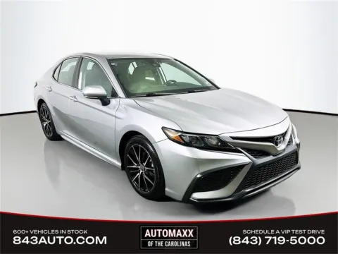 Silver 2022 Toyota Camry SE Nightshade for sale in Summerville, SC
