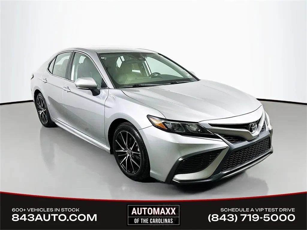 Silver 2022 Toyota Camry SE Nightshade for sale in Summerville, SC