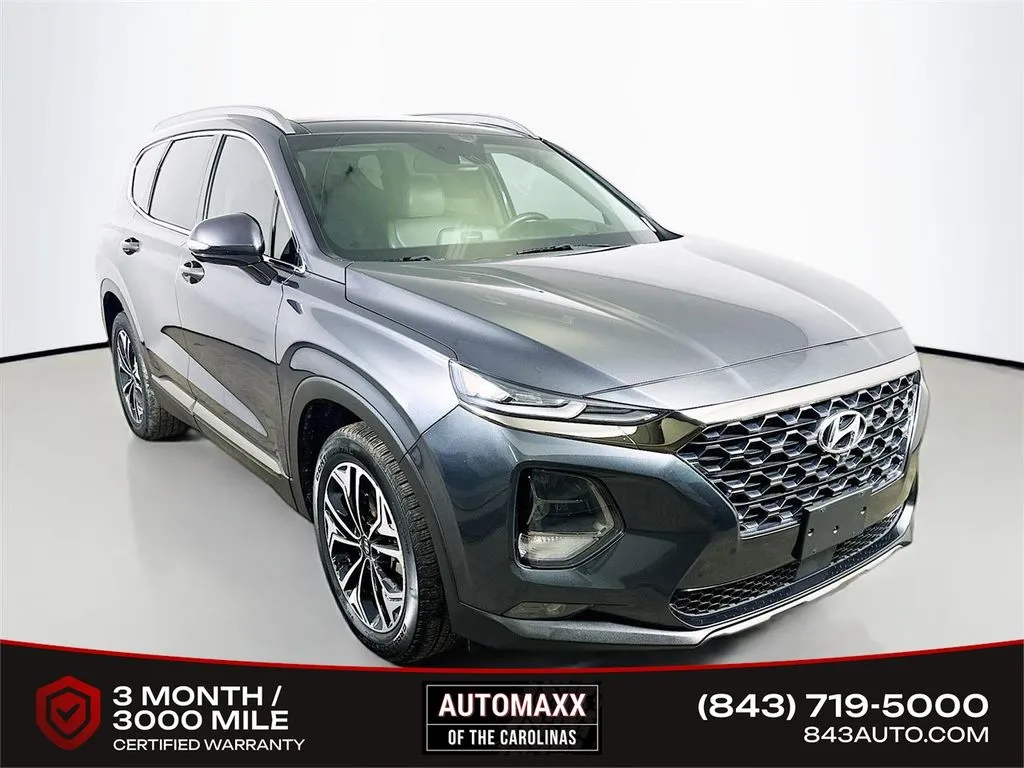 Gray 2020 Hyundai Santa Fe Limited for sale in Summerville, SC