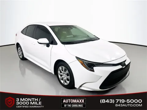 White 2024 Toyota Corolla LE for sale in Summerville, SC