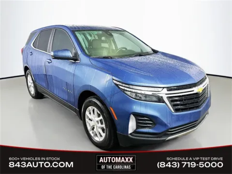 Blue 2024 Chevrolet Equinox LT for sale in Summerville, SC