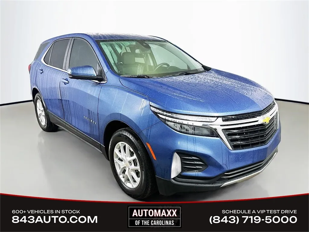 Blue 2024 Chevrolet Equinox LT for sale in Summerville, SC