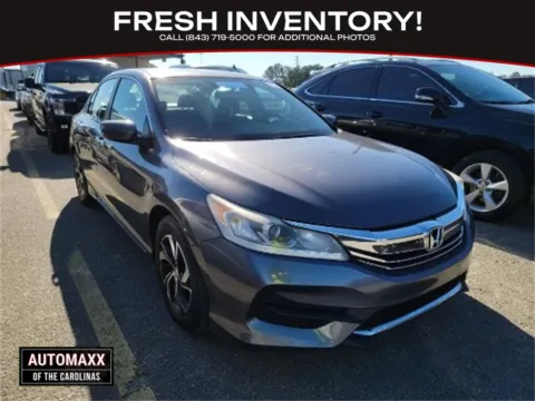 Gray 2017 Honda Accord LX for sale in Summerville, SC