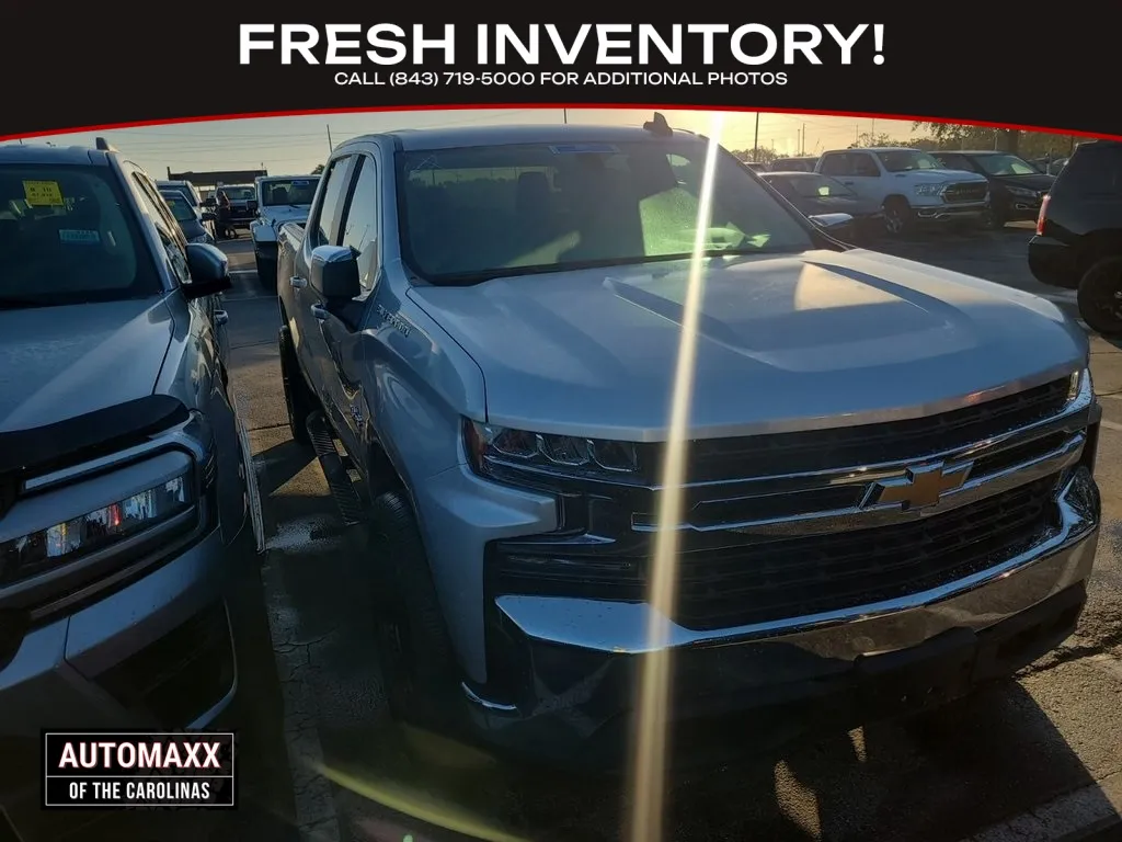 Silver 2022 Chevrolet Silverado 1500 LTD LT for sale in Summerville, SC