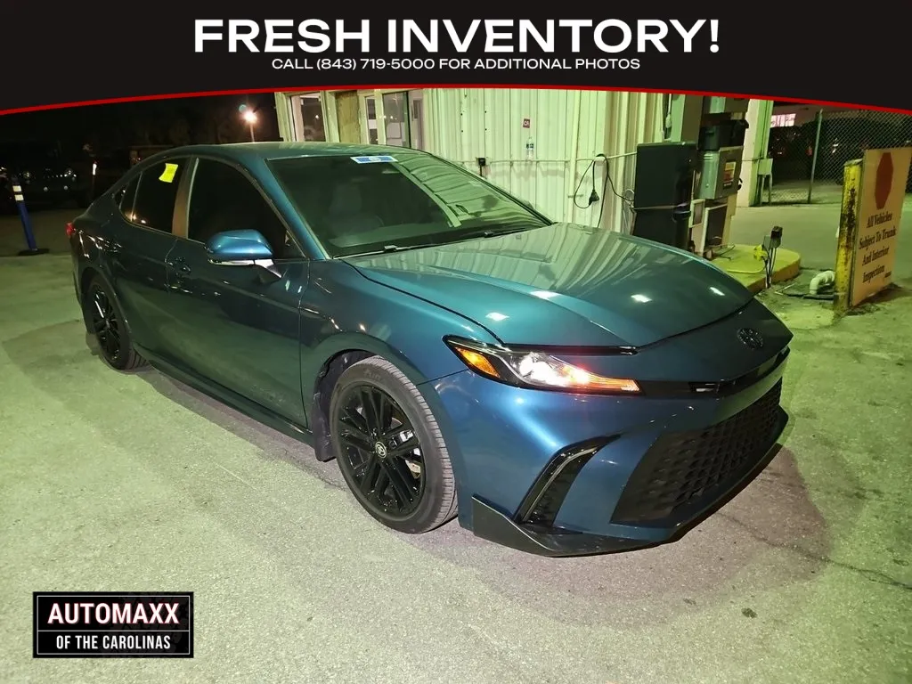 Blue 2025 Toyota Camry SE for sale in Summerville, SC