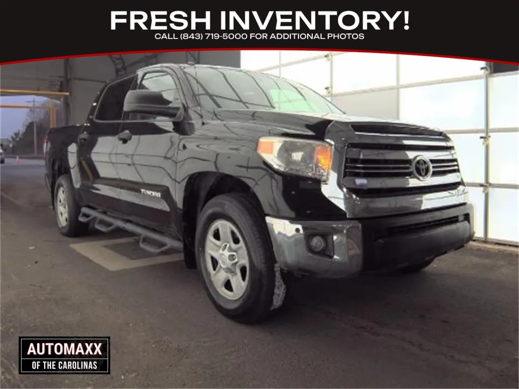 Black 2017 Toyota Tundra SR5 for sale in Summerville, SC