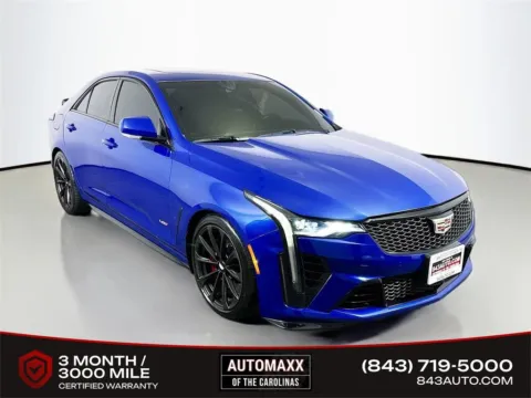 Blue 2022 Cadillac CT4 -V Blackwing for sale in Summerville, SC