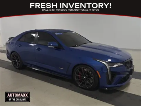 Blue 2022 Cadillac CT4 -V Blackwing for sale in Summerville, SC