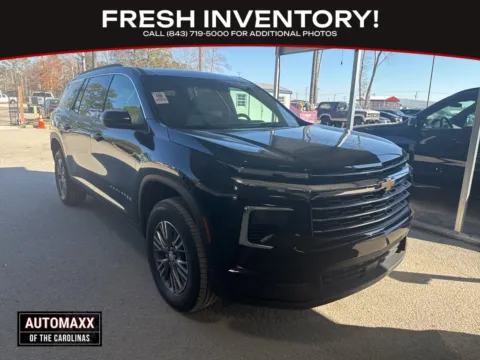 Black 2025 Chevrolet Traverse LT for sale in Summerville, SC