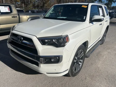 White 2018 Toyota 4Runner Limited for sale in Summerville, SC