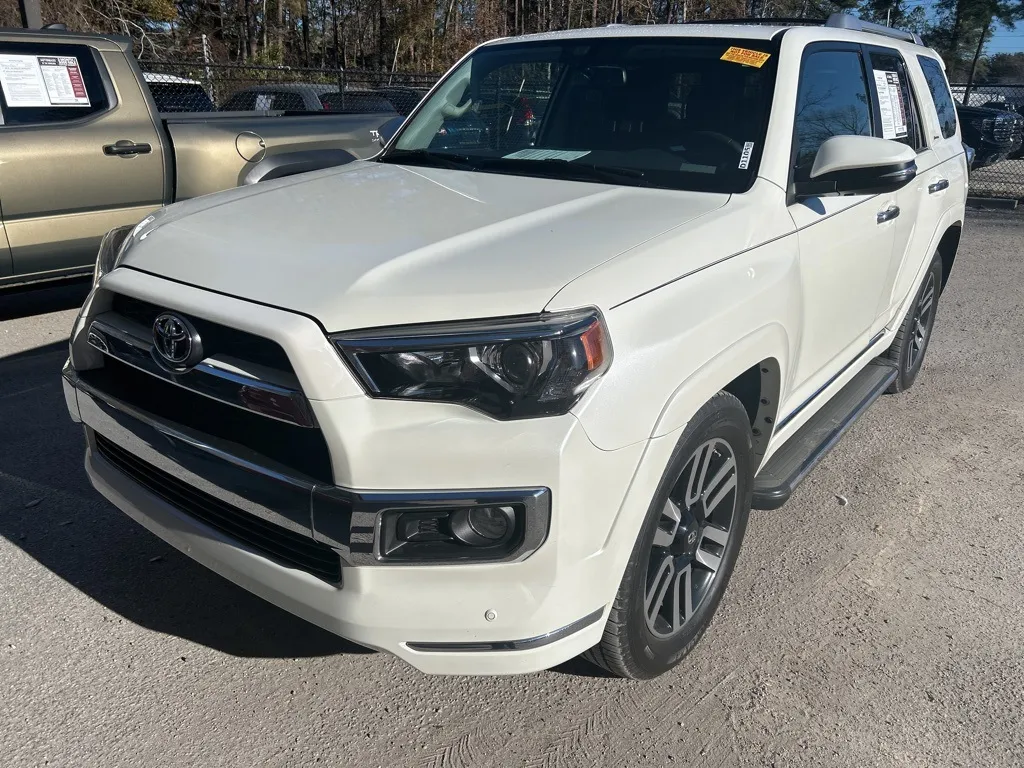 White 2018 Toyota 4Runner Limited for sale in Summerville, SC