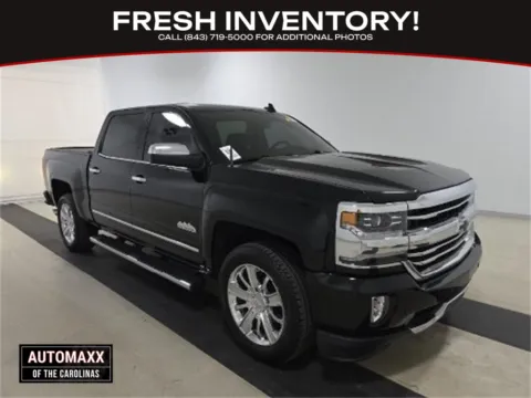 Black 2017 Chevrolet Silverado 1500 High Country for sale in Summerville, SC