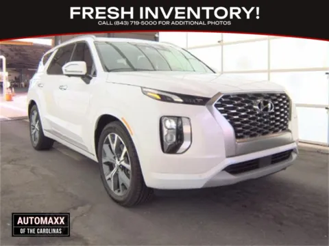 White 2021 Hyundai Palisade Limited for sale in Summerville, SC