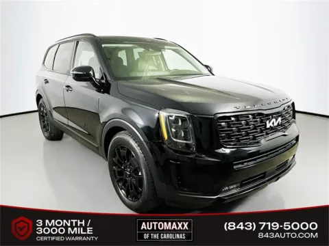 Black 2022 Kia Telluride SX for sale in Summerville, SC