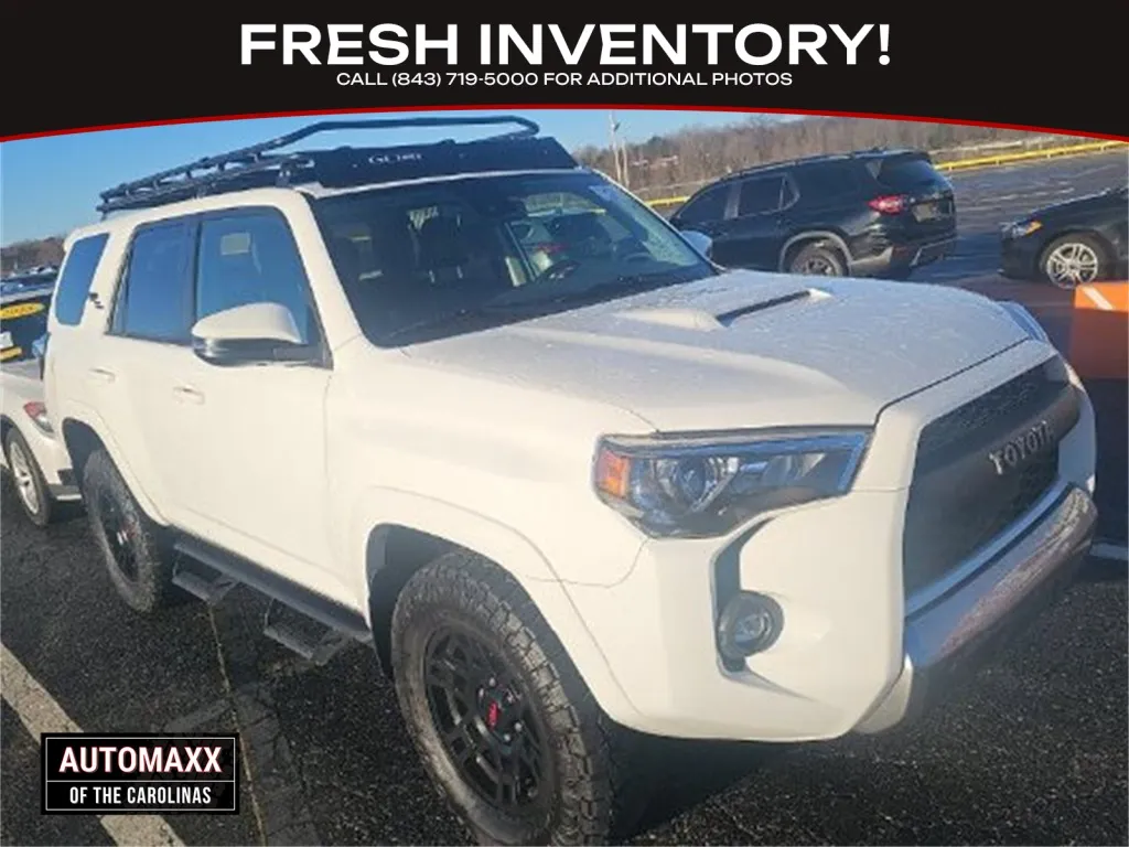 White 2022 Toyota 4Runner TRD Off-Road Premium for sale in Summerville, SC
