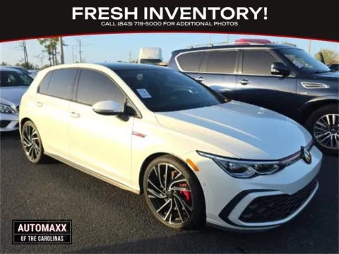 White 2023 Volkswagen Golf GTI Autobahn for sale in Summerville, SC