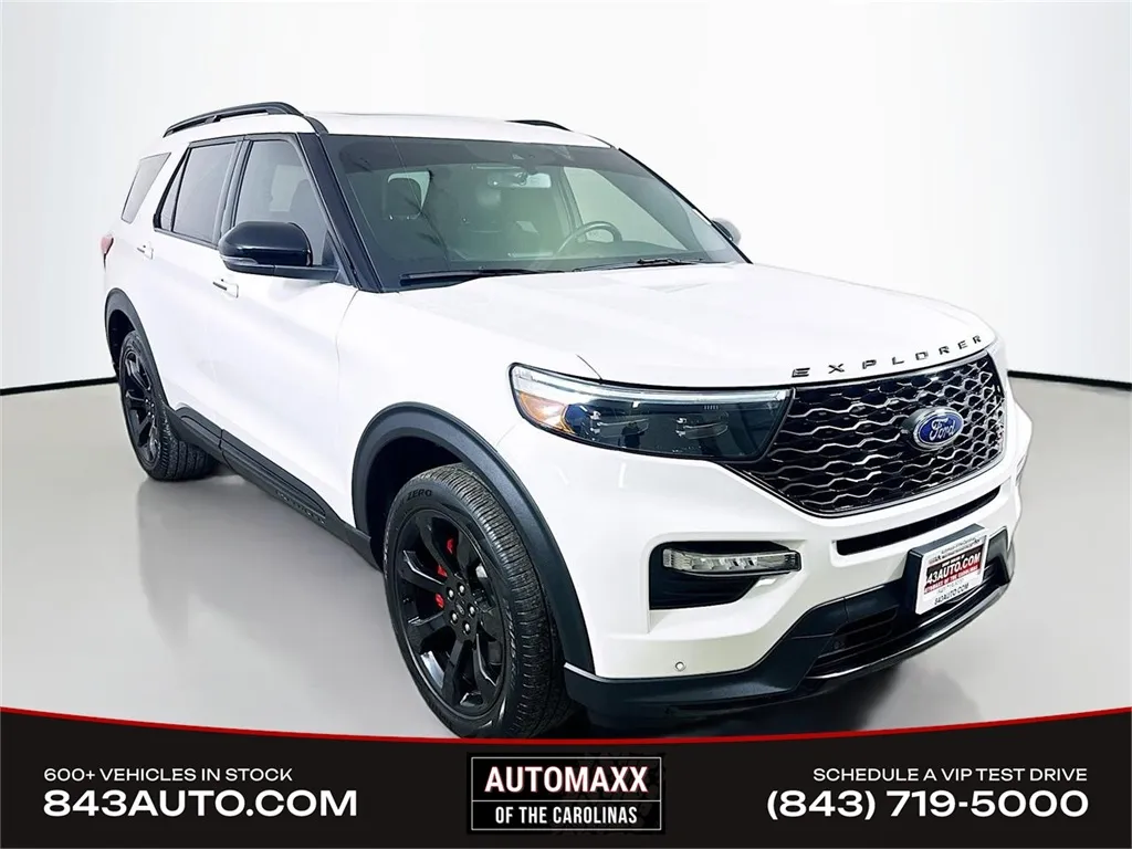 White 2023 Ford Explorer ST for sale in Summerville, SC