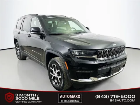 Black 2024 Jeep Grand Cherokee L Limited for sale in Summerville, SC